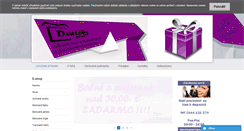 Desktop Screenshot of darcekyplus.sk